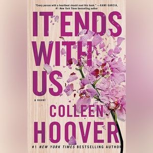 It Ends with Us by Colleen Hoover Paperback Novel Contemporary Fiction EUC